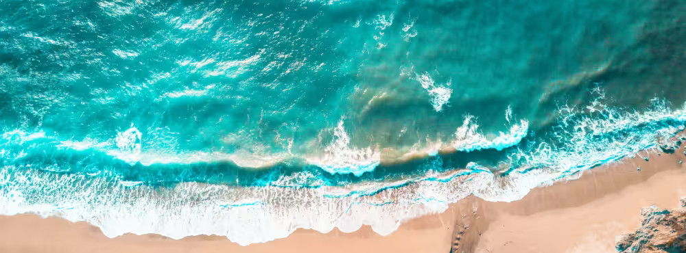 aerial photography of seashore